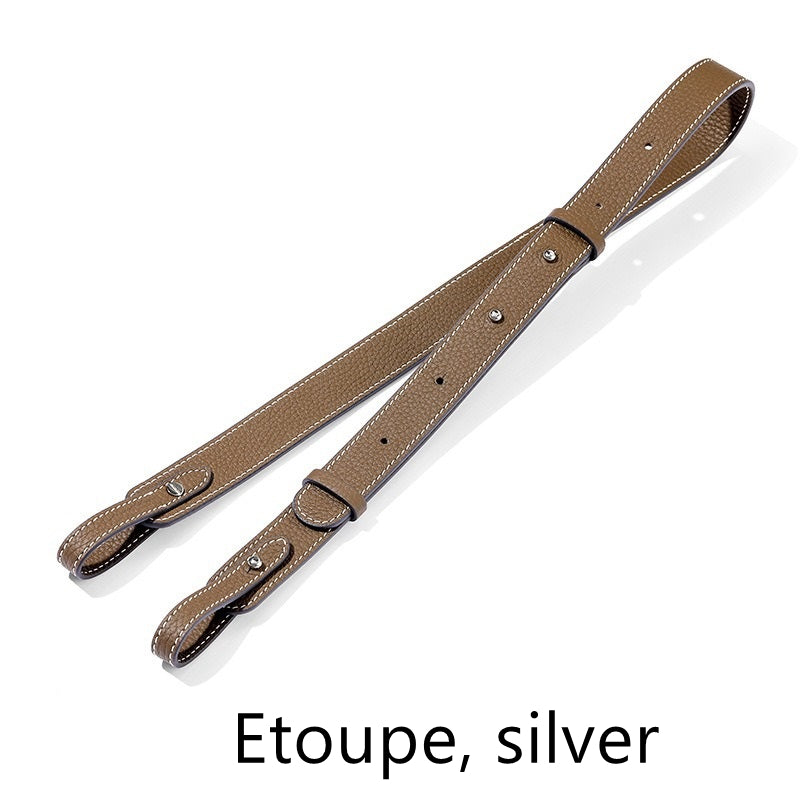 Sangle de sac à bandoulière en cuir Togo pour Lindy/picotin/evelyne