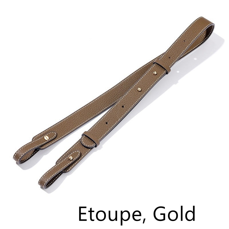 Sangle de sac à bandoulière en cuir Togo pour Lindy/picotin/evelyne