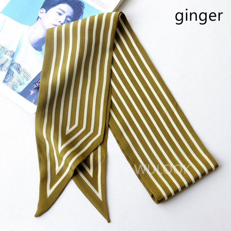 Silk CDC Scarf,120cm× 10cm