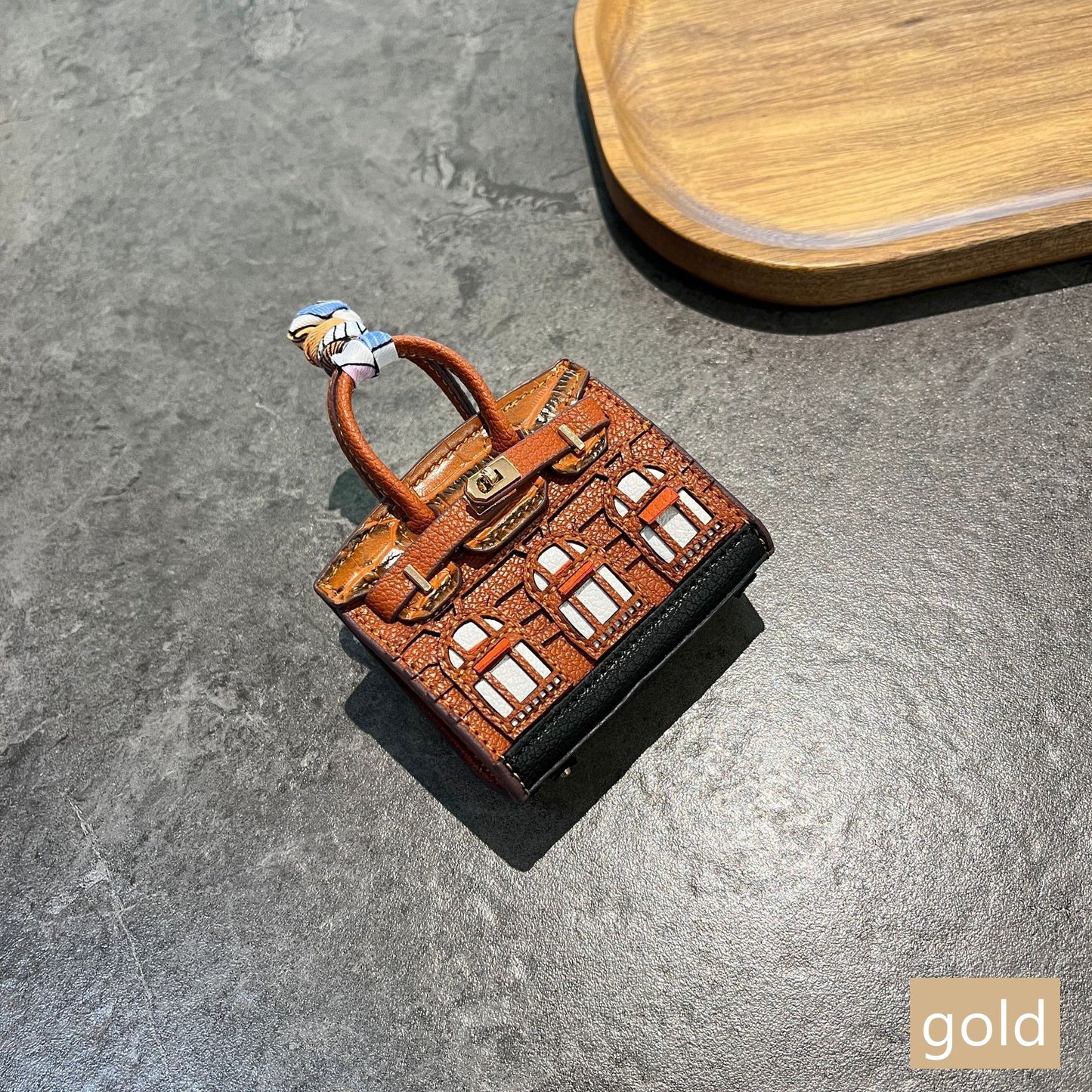 Bag Charm, Mini Birkin Faubourg
