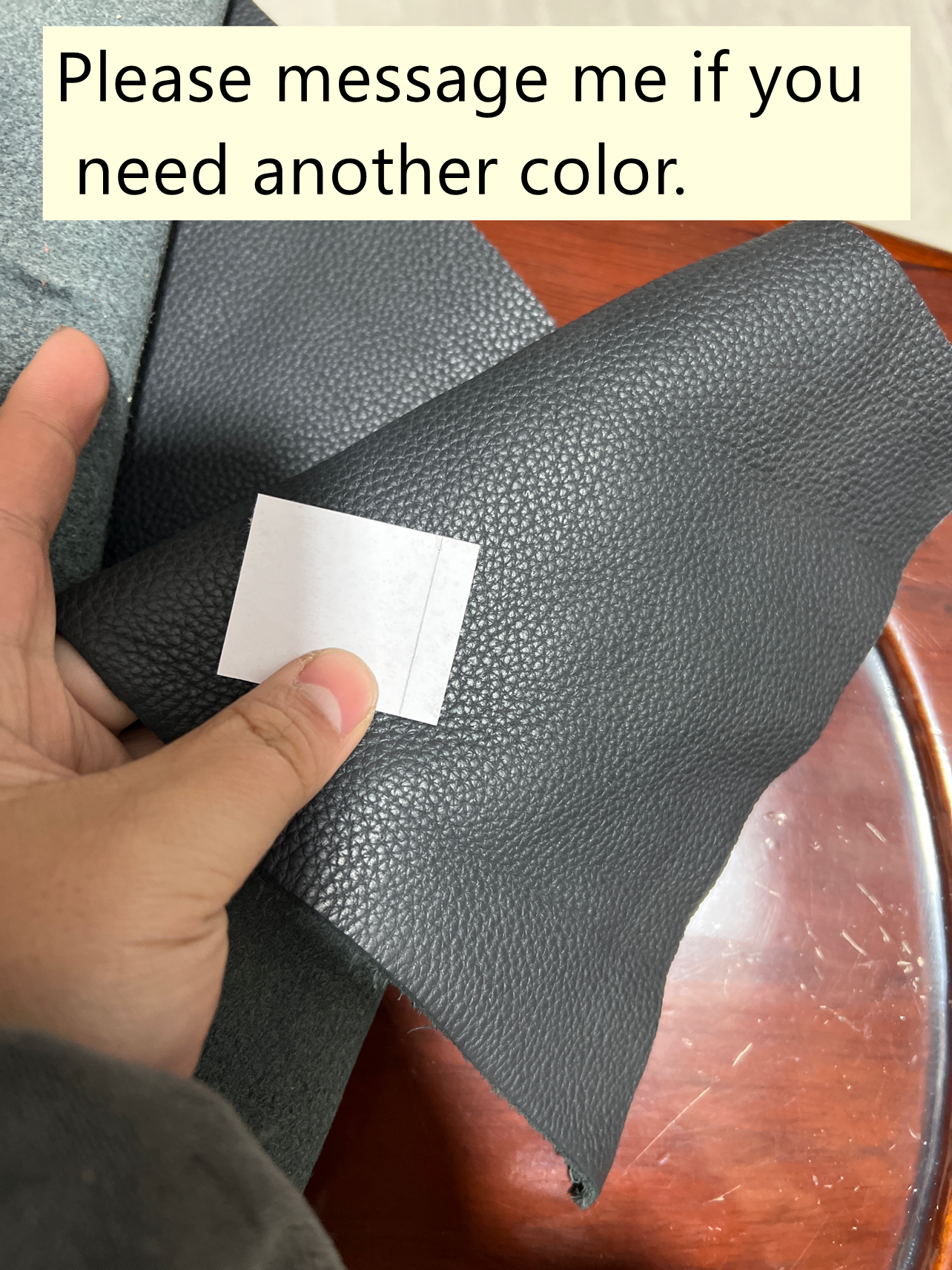 Customized Leather Shoulder Strap Pad, Anti-slip Back