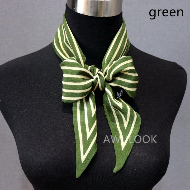 Silk CDC Scarf,120cm× 10cm