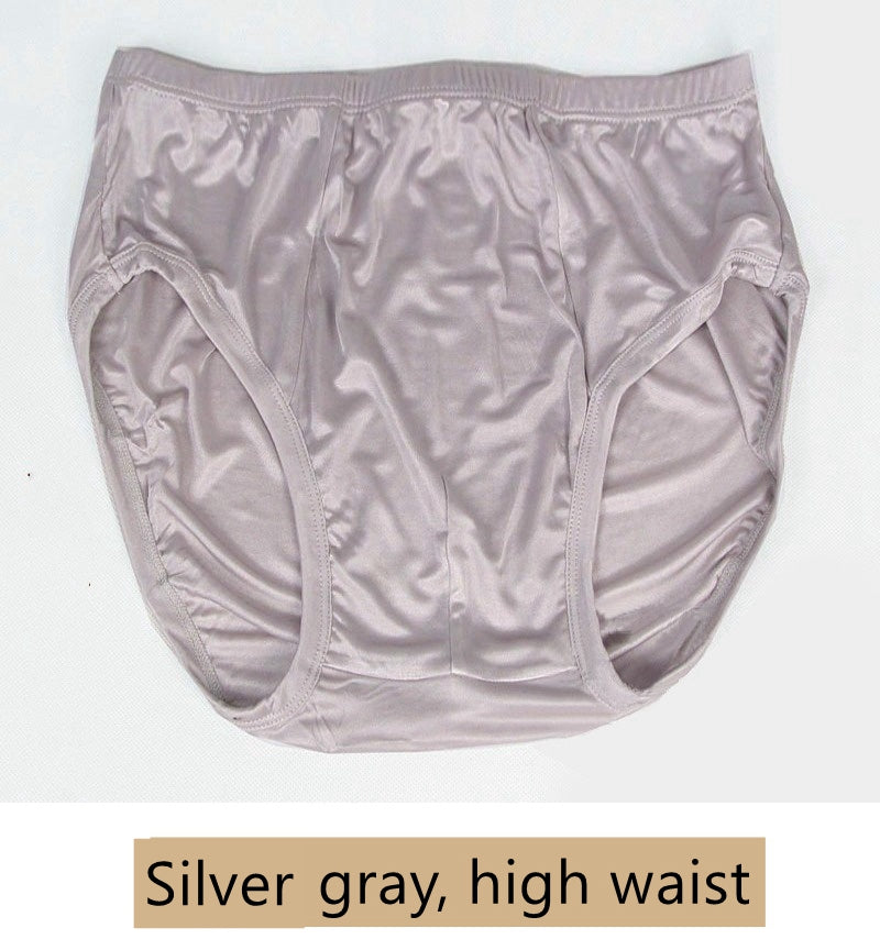 Men's 100% Silk Knit Brief, Large Sizes Available