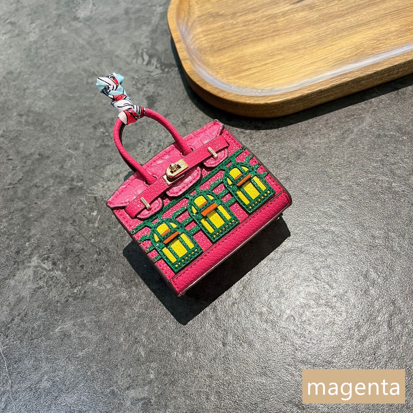 Bag Charm, Mini Birkin Faubourg