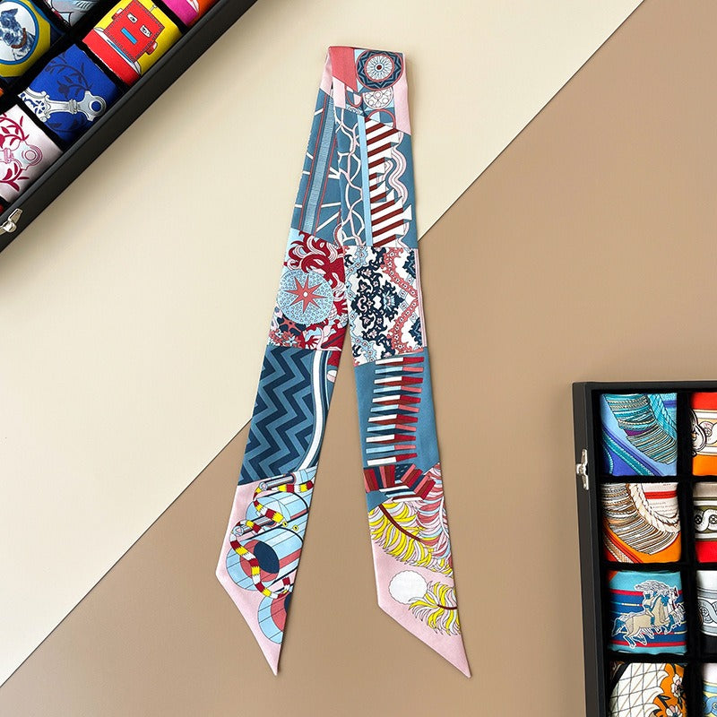 Silk Twilly,86cm× 5cm