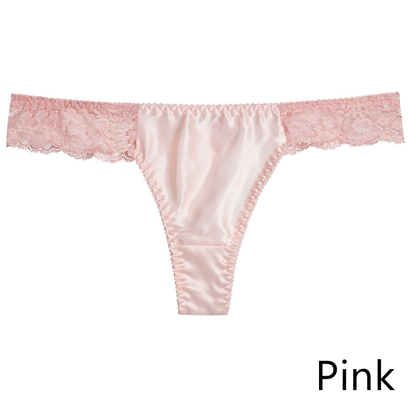 Damen-Tanga aus 100 % Seide