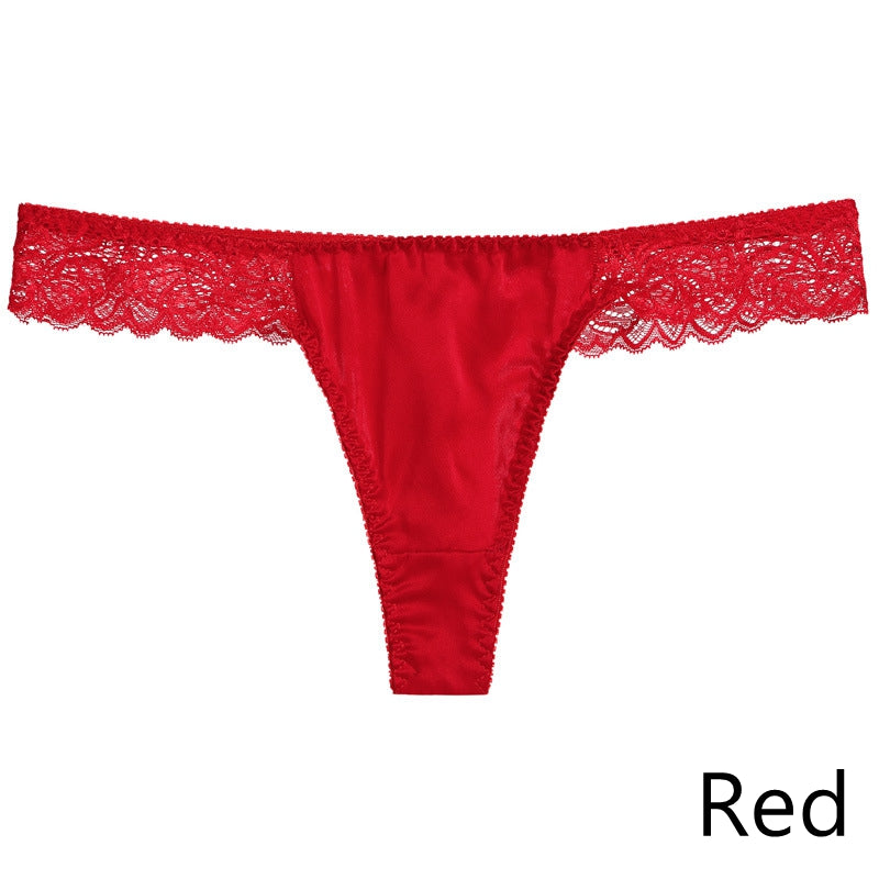 Damen-Tanga aus 100 % Seide