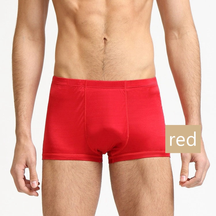 Boxer tricoté 100% soie pour hommes