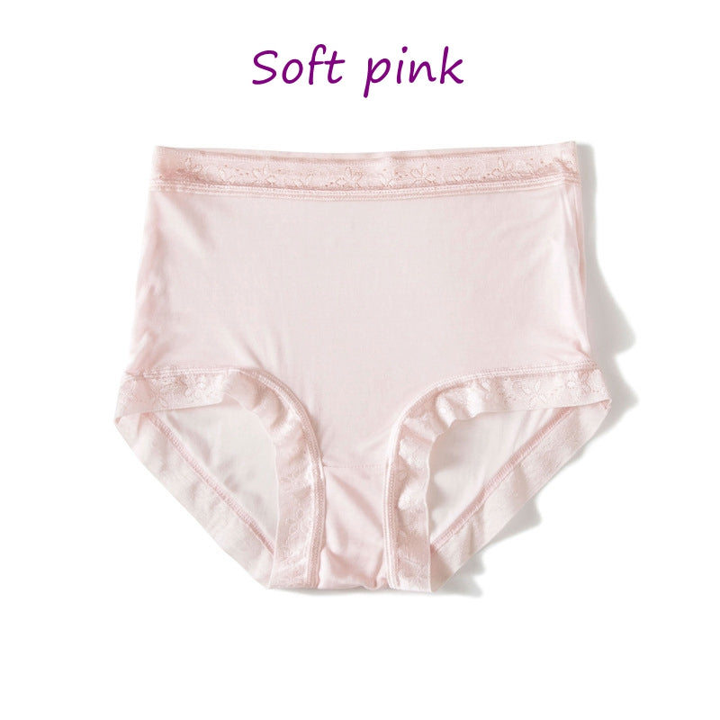Women Silk Panties, Mid-High Waist