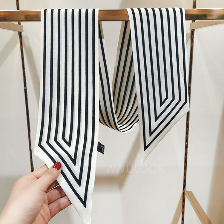 Silk CDC Scarf,120cm× 10cm