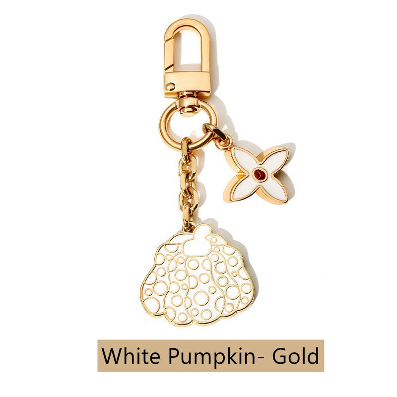 Blooming Flowers Chain Bag Charm/ Keychain
