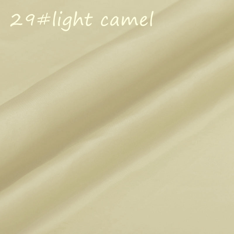 Silk Habotai Fabric, Width45"/114cm, Color 1-30 - Awulook