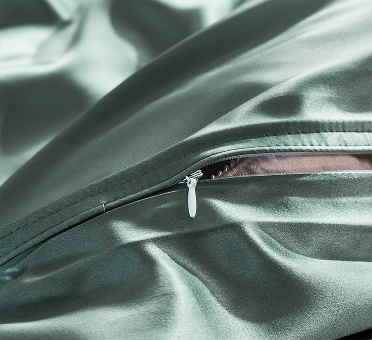25Momme Seamless Luxury Silk Duvet Cover - Awulook