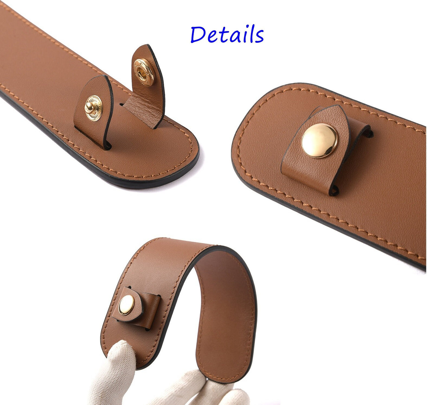 Bandoulière en cuir de haute qualité