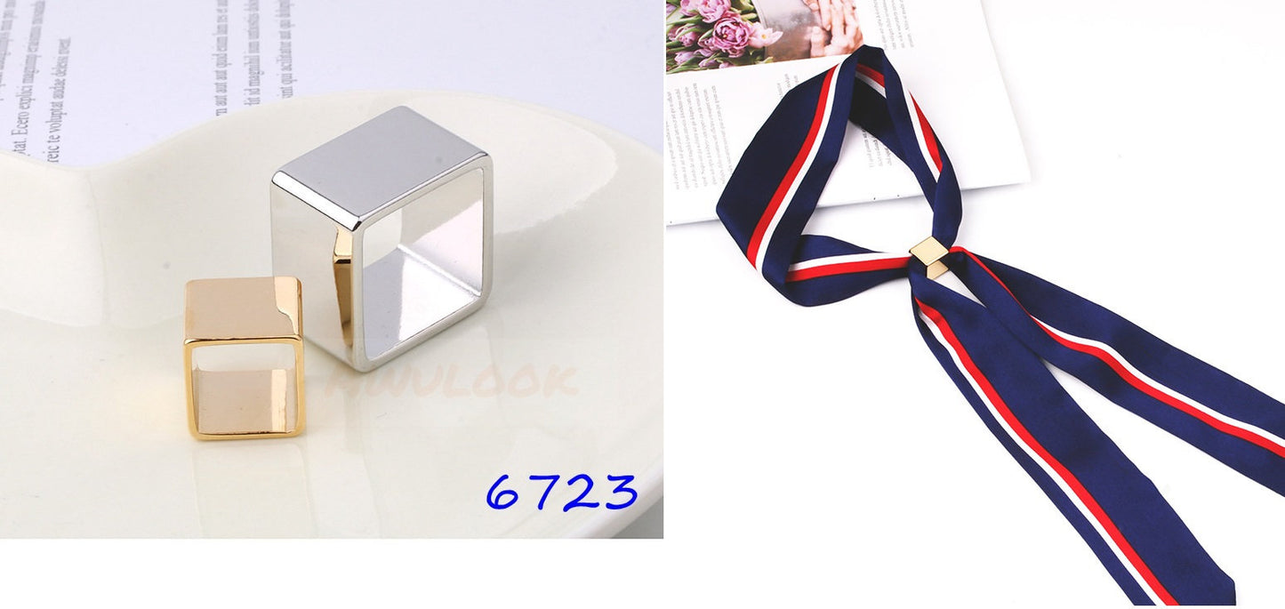 Genuine 14K Gold Plated Scarf Rings - Awulook