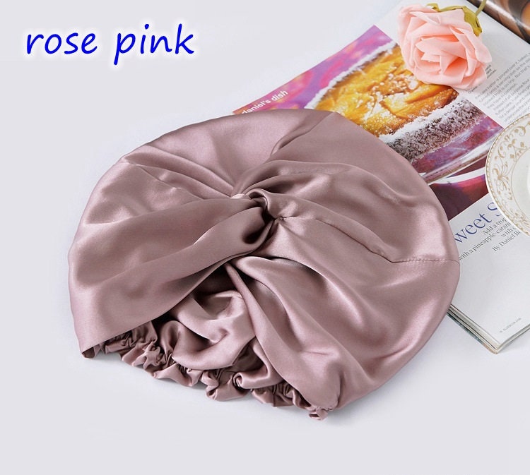 100% Silk Sleep Cap, Double Layers - Awulook