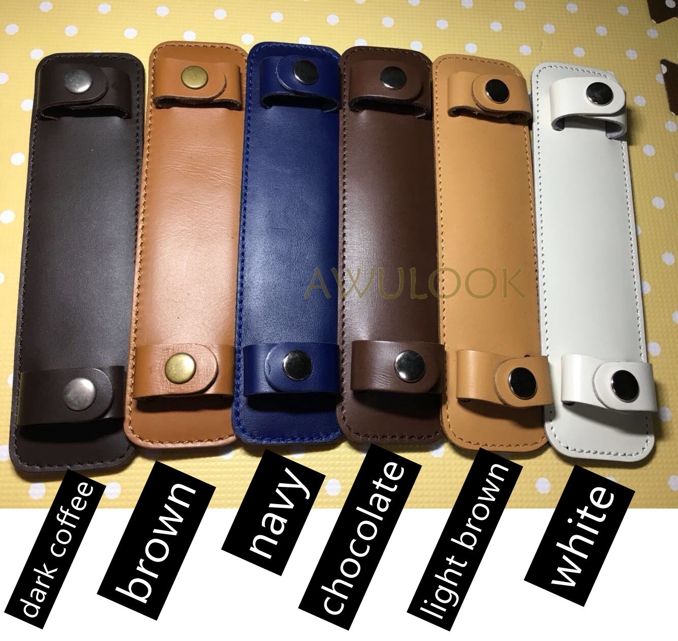 Customized Leather Shoulder Strap Pad, Anti-slip Back