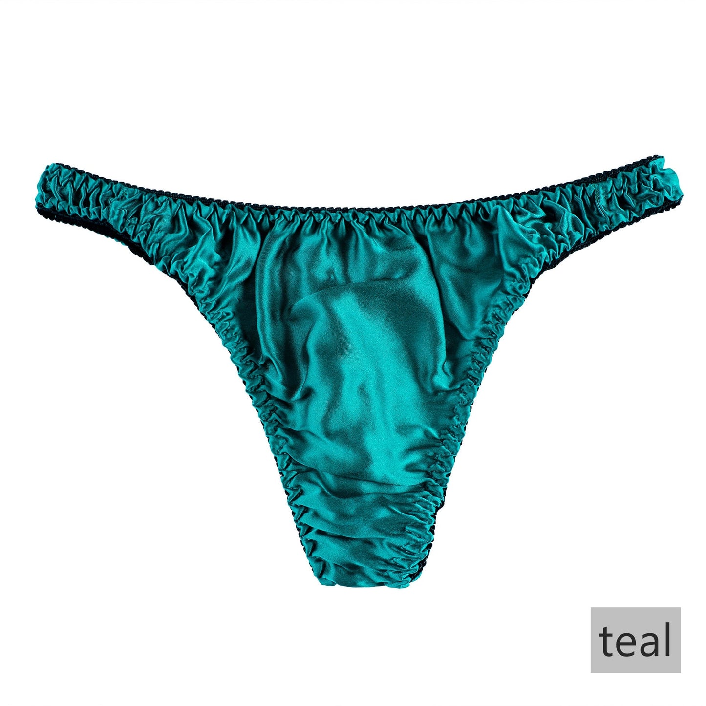 100% Mulberry Silk Thong for Men, 8 colors - Awulook