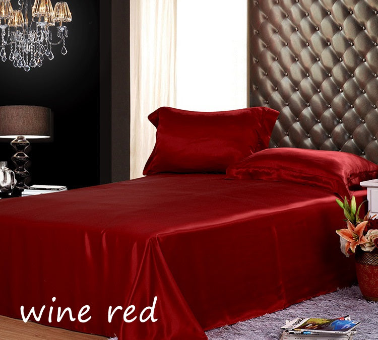 25Momme Seamless Luxury Silk Bedding Set4-Duvet cover Set - Awulook