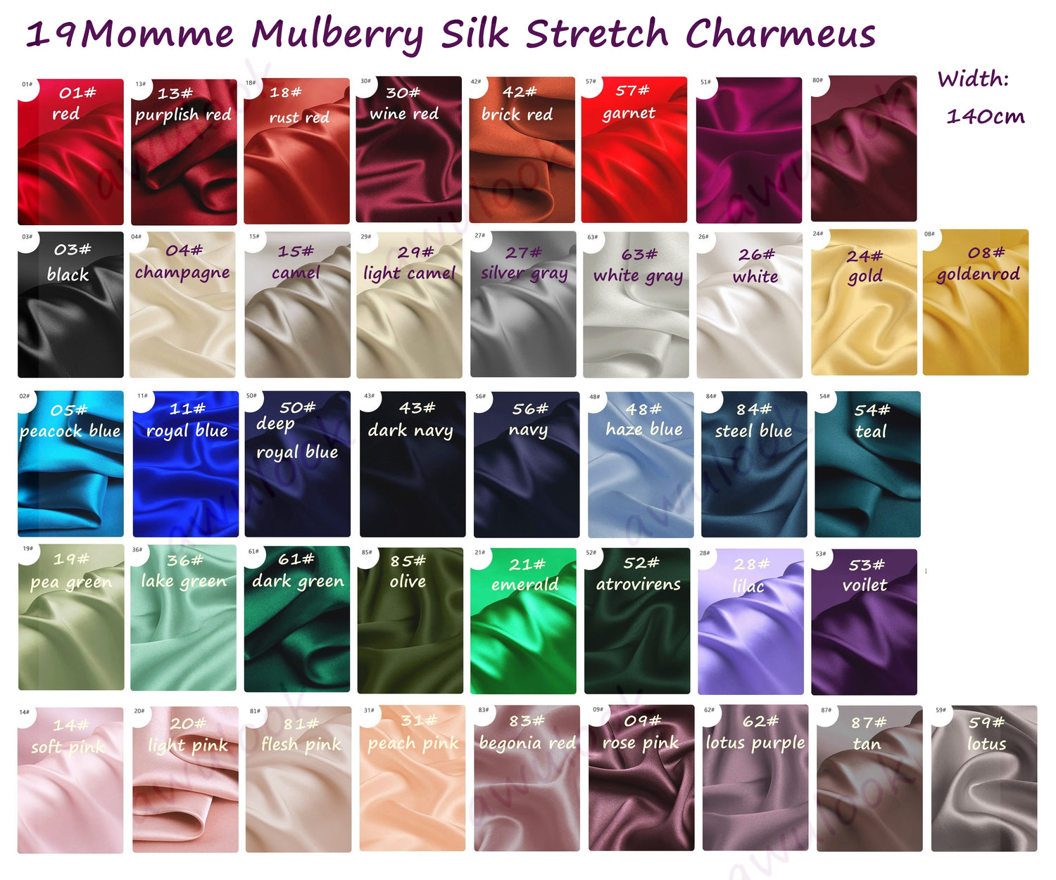 Stretch Silk Charmeuse