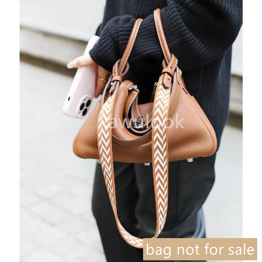 Sangle de sac en toile large personnalisée de 5cm/2 pouces, pour picotin/lindy/evelyne/kelly