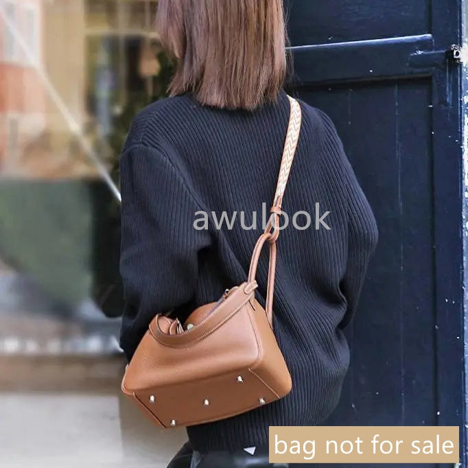 Sangle de sac en toile large personnalisée de 5cm/2 pouces, pour picotin/lindy/evelyne/kelly
