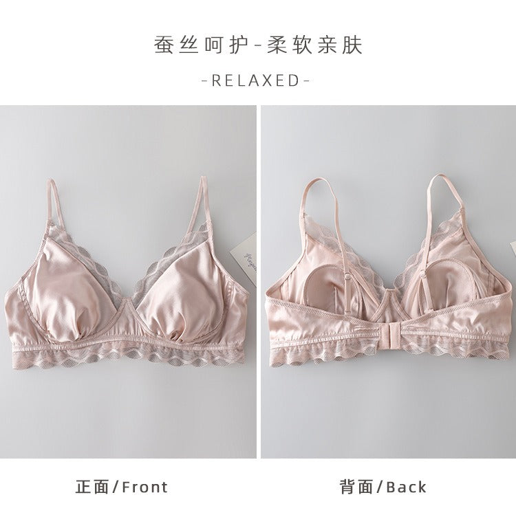 2025 New IN, Luxury Silk Lace Bra