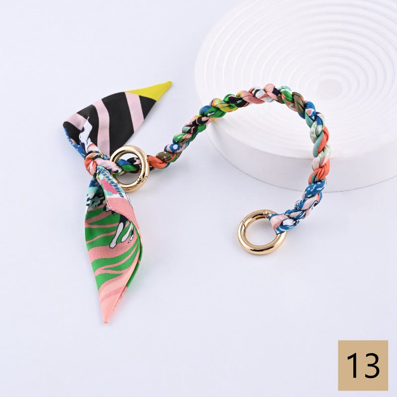 Silk Twilly Strap, Handle/Shoulder Strap for Evelyne