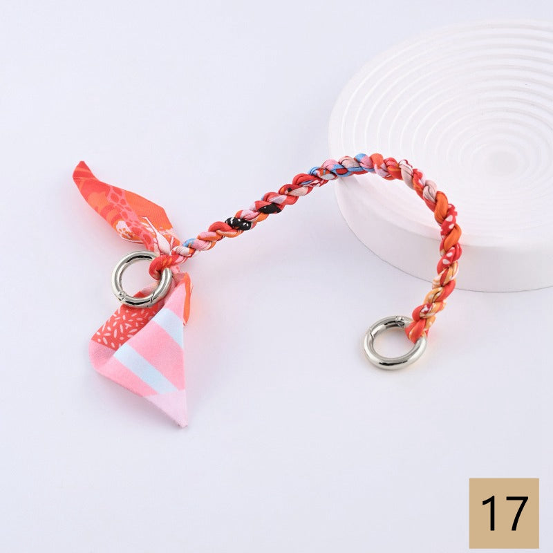 Silk Twilly Strap, Handle/Shoulder Strap for Evelyne