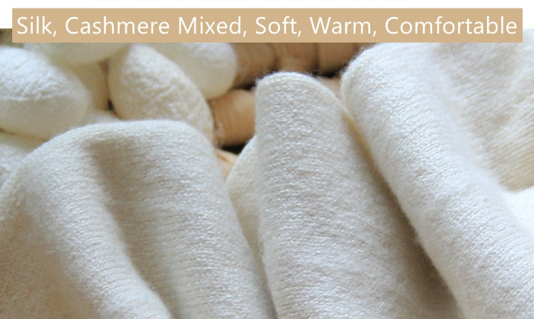 Herrensocken aus Seide und Kaschmir