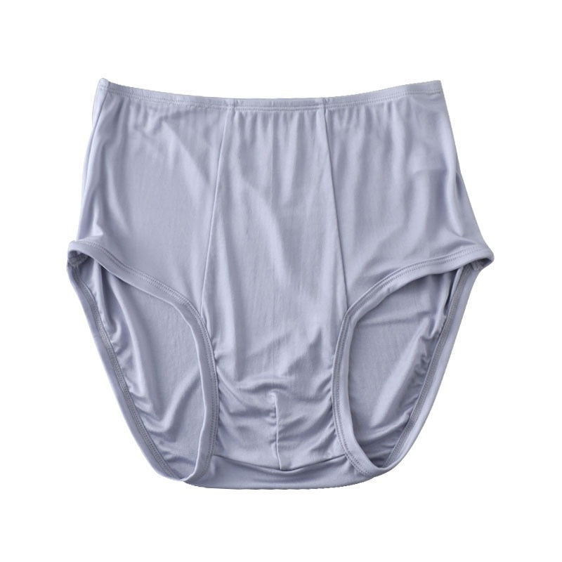 Men's 100% Silk Knit Brief, High waist