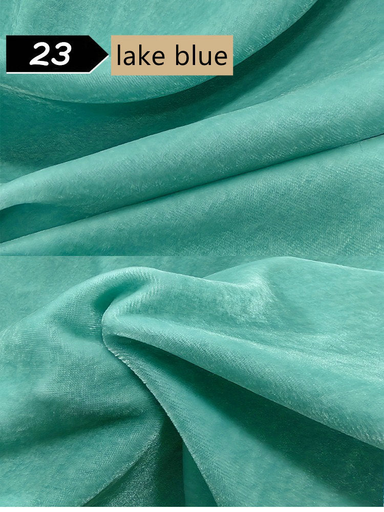 100% Mulberry Silk Velvet fabric, Width 138cm/54"