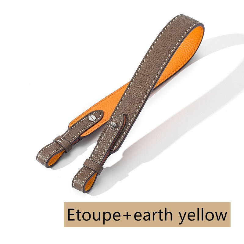 Togo Leather Shoulder Bag Strap for picotin/evelyne bag/kelly