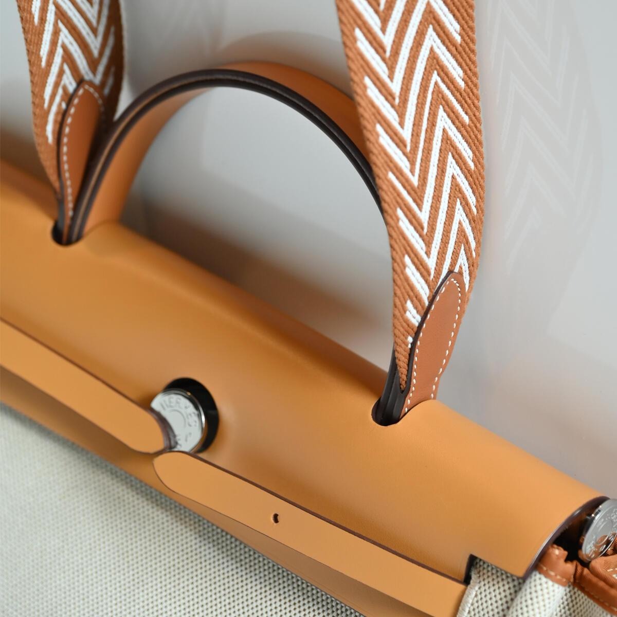 Bandoulière en cuir et toile élargie de 5 cm/2 pouces pour sac à main