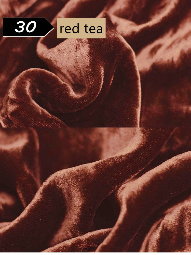 100% Mulberry Silk Velvet fabric, Width 138cm/54"