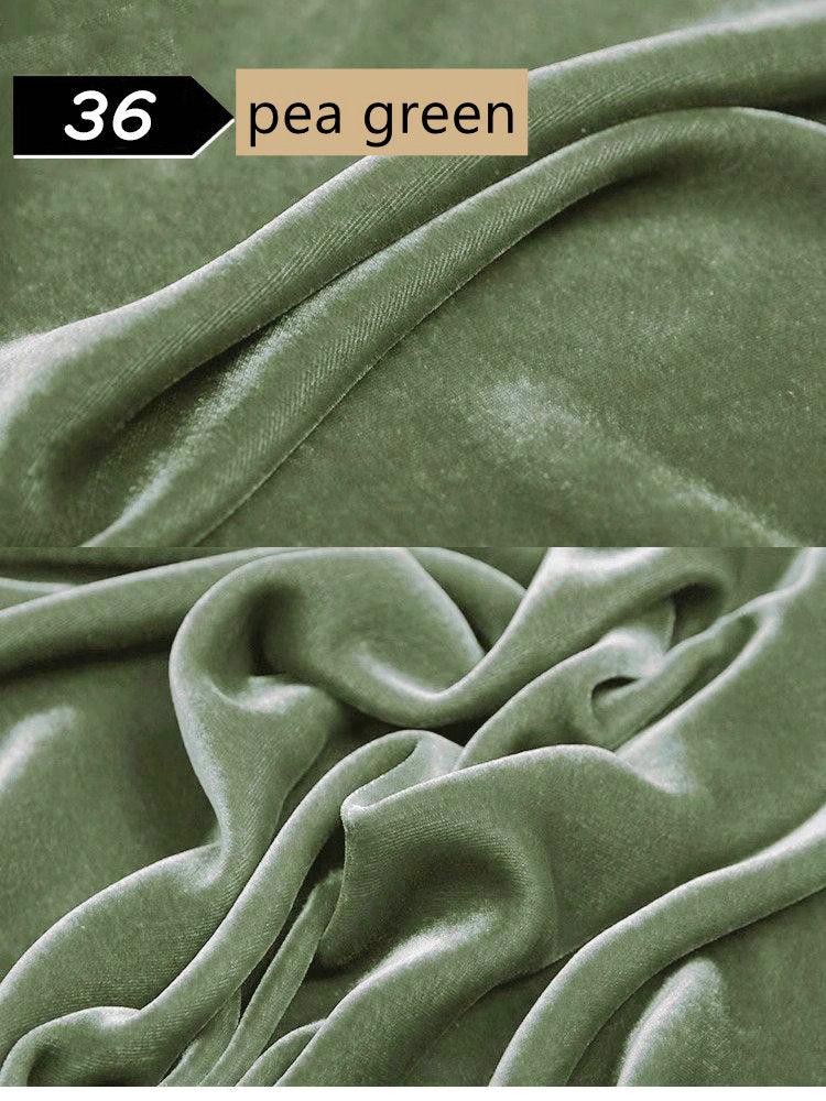100% Mulberry Silk Velvet fabric, Width 138cm/54"