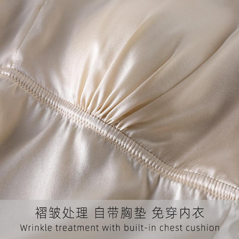 Luxury Silk Camisole with Bra