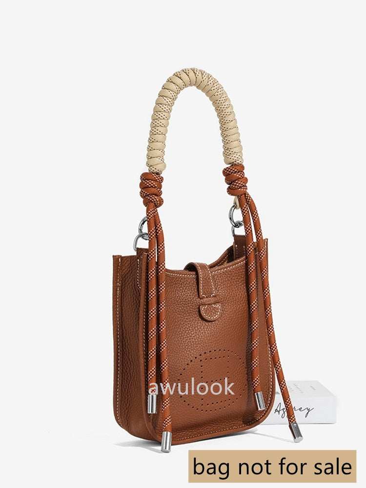 Braided Handle Strap for mini Evelyne/Le Pliage Bag