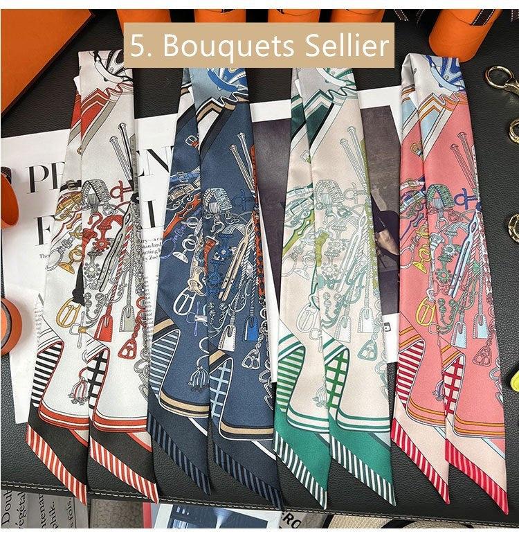 Silk Twilly, High quality, Multi colors