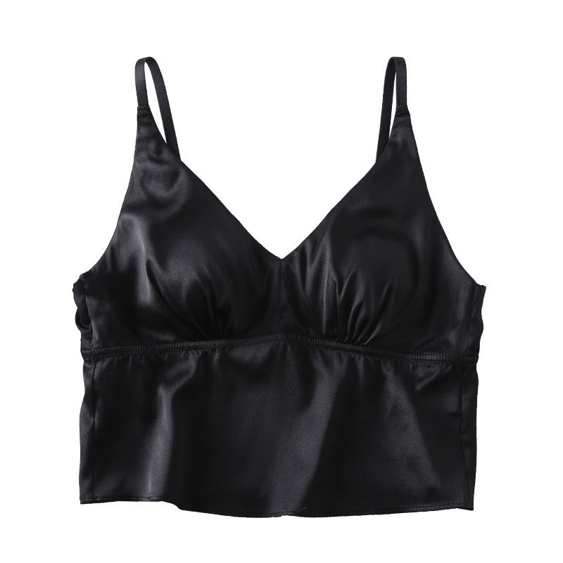 Luxury Silk Camisole with Bra