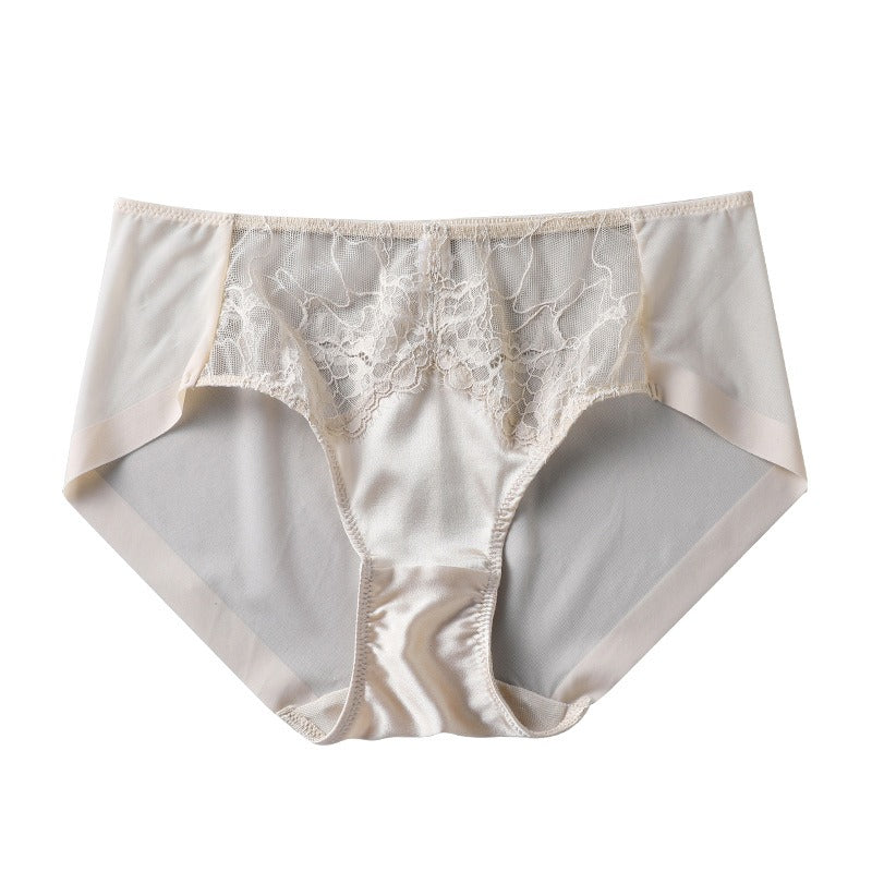 2025 New IN, Luxury Silk Lace Bra, Double-cup