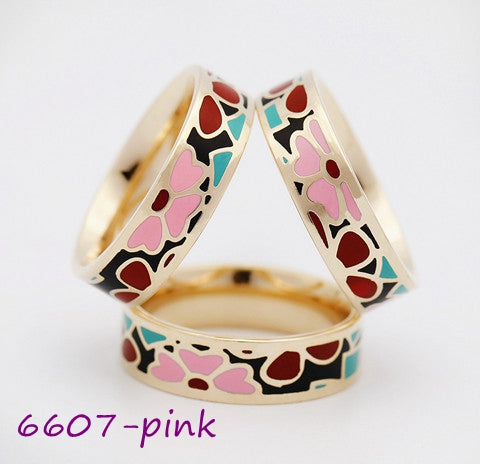 Color Enamel Scarf Buckles - Awulook