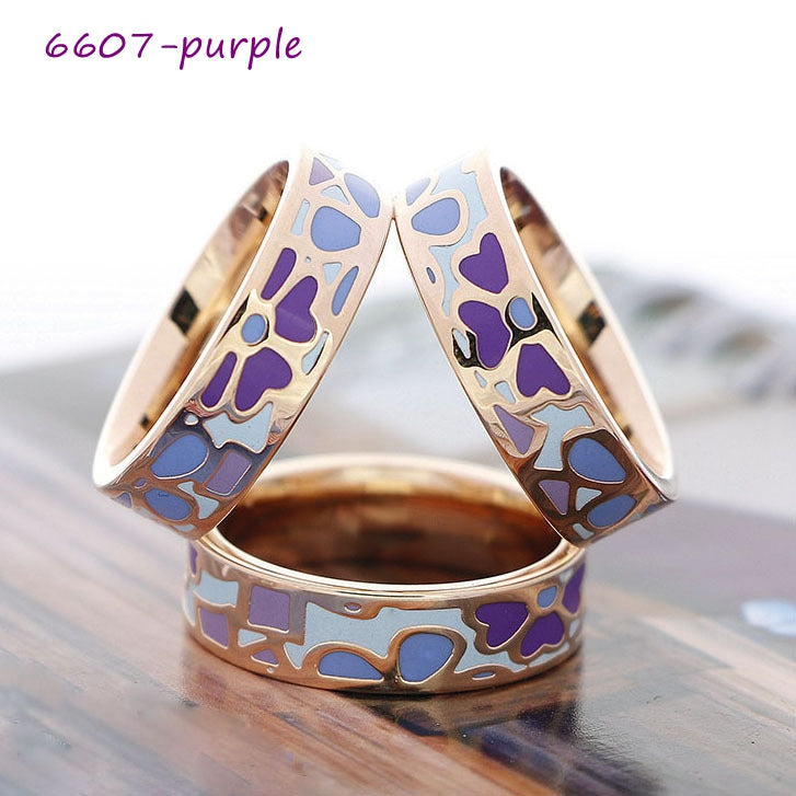 Color Enamel Scarf Buckles - Awulook