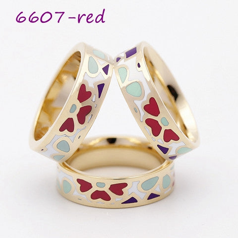 Color Enamel Scarf Buckles - Awulook