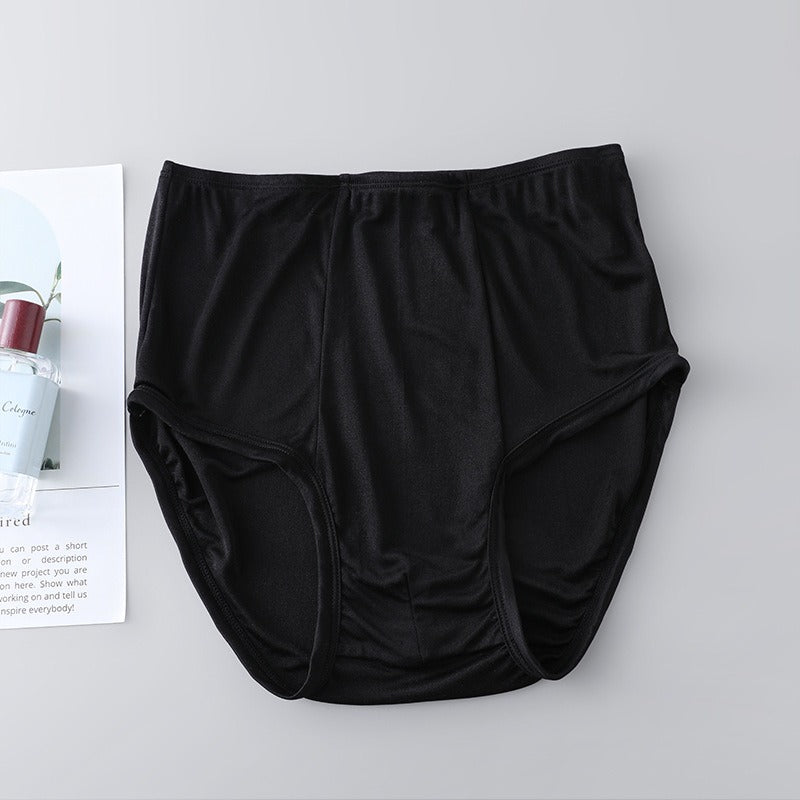 Men's 100% Silk Knit Brief, High waist
