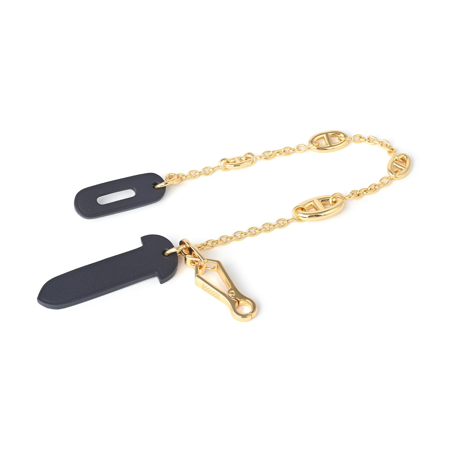 Leather Plug Clasp Lock For Herbag 31/39/Mini herbag, with FARANDOLE chain