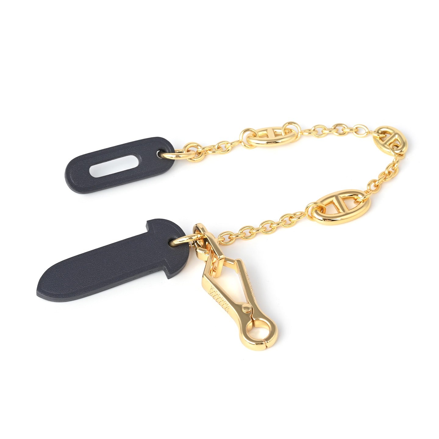 Leather Plug Clasp Lock For Herbag 31/39/Mini herbag, with FARANDOLE chain