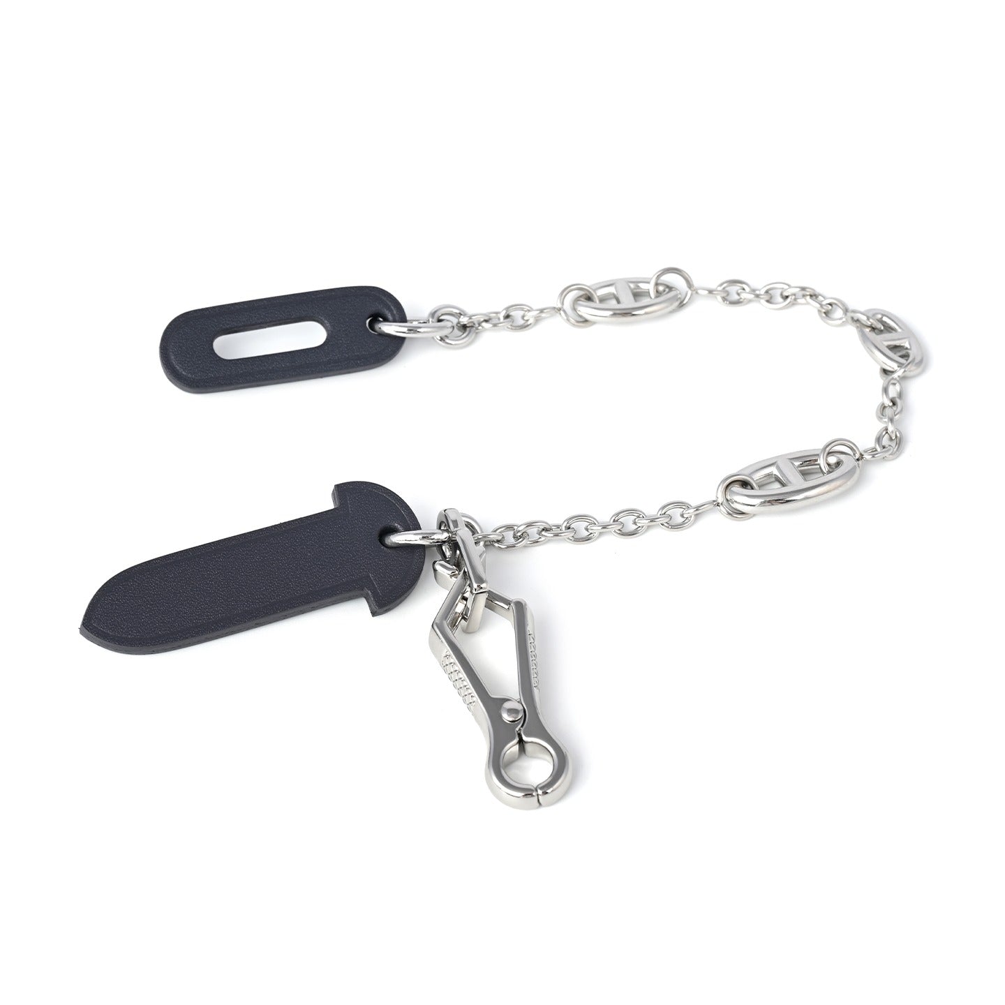 Leather Plug Clasp Lock For Herbag 31/39/Mini herbag, with FARANDOLE chain