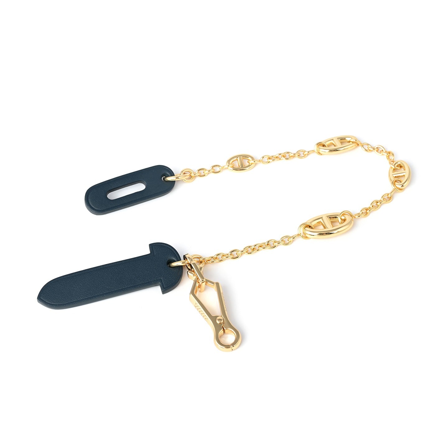 Leather Plug Clasp Lock For Herbag 31/39/Mini herbag, with FARANDOLE chain