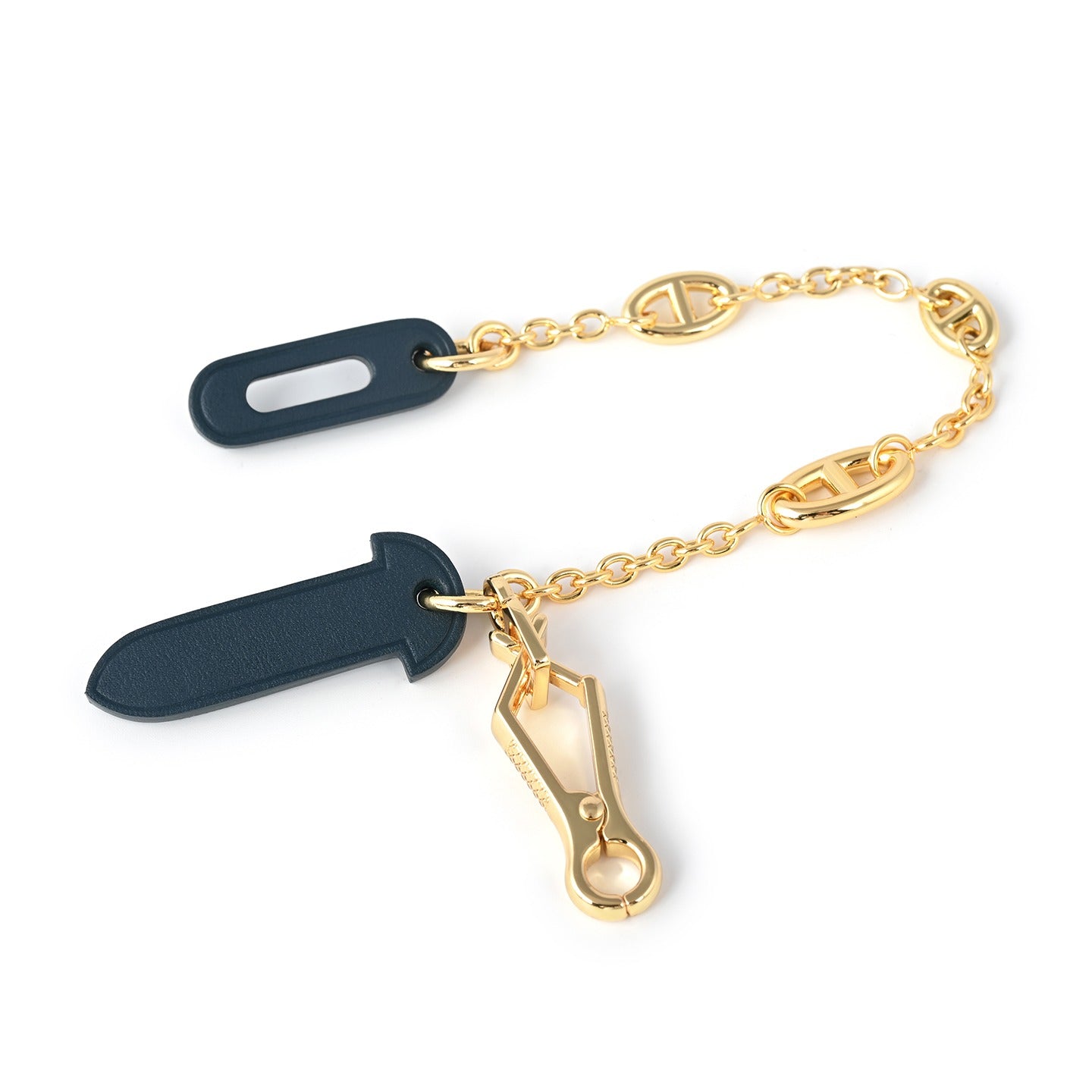 Leather Plug Clasp Lock For Herbag 31/39/Mini herbag, with FARANDOLE chain